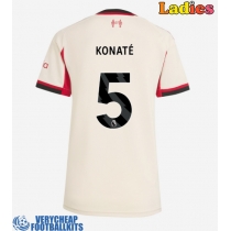 Liverpool Ibrahima Konate #5 Replica Away Shirt Ladies 2025-26 Short Sleeve